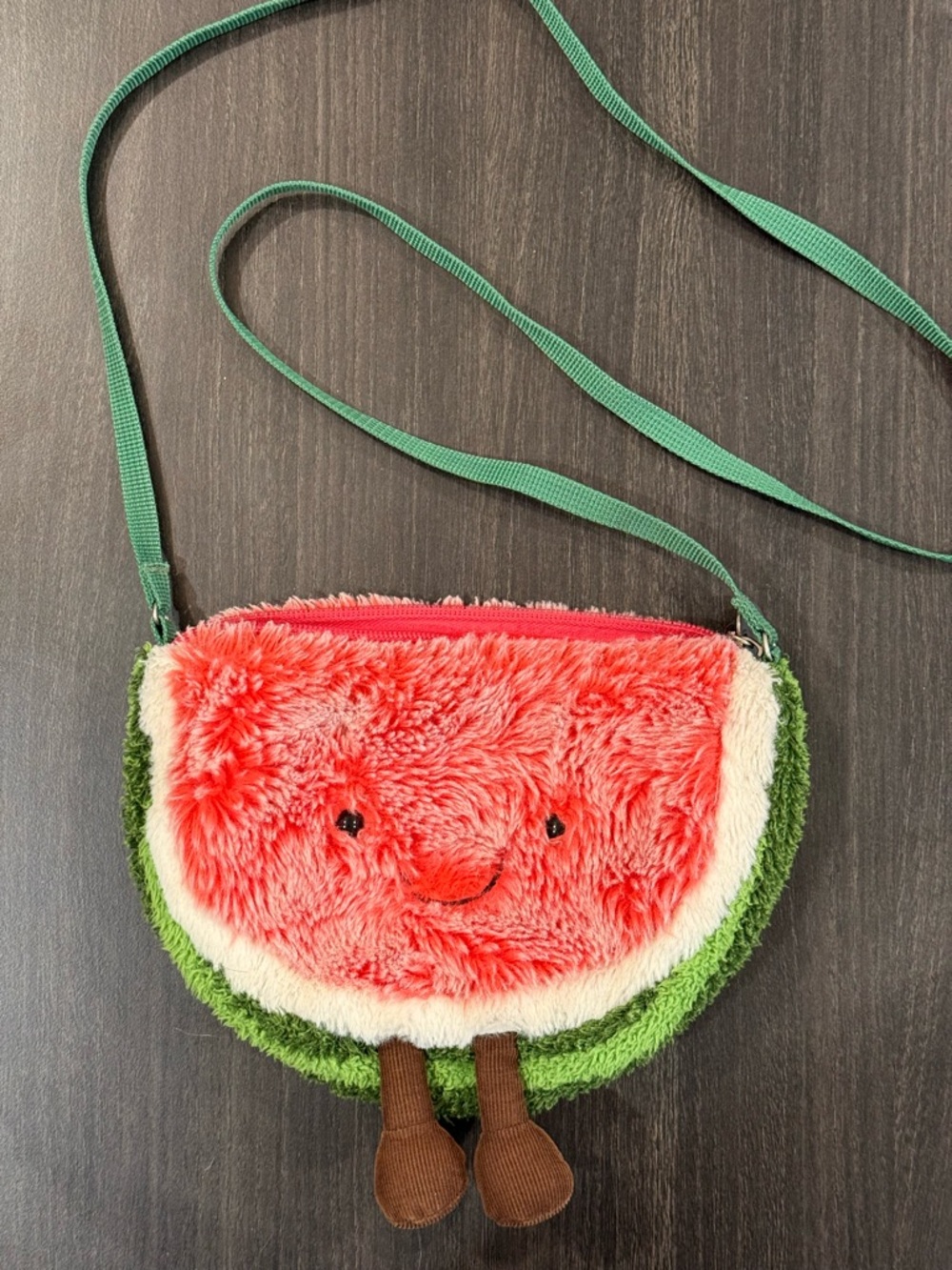 Jellycat Amuseables Retired Watermelon Purse Bag